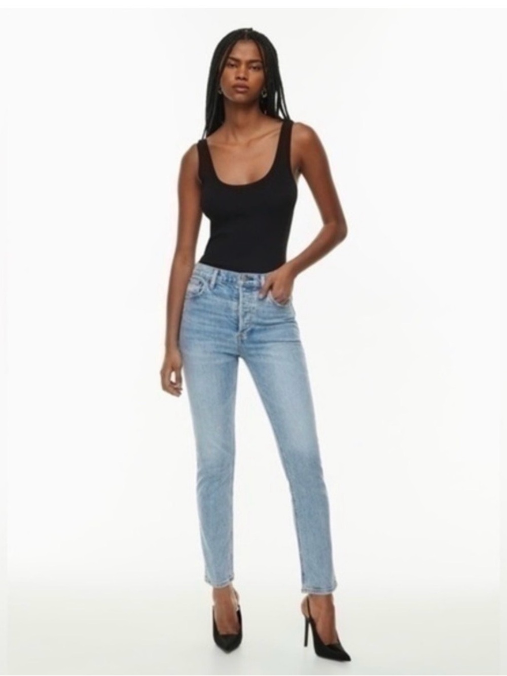 denim forum the yoko high rise slim 28l